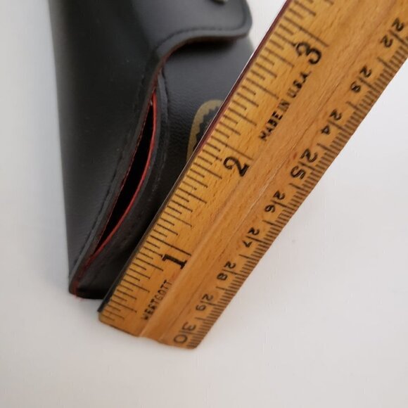 Ray Ban Black Black Sunglass Glasses Case Made in Italy - Picture 9 of 13